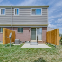 Building Rear View of back patio area Building Rear View of back patio area